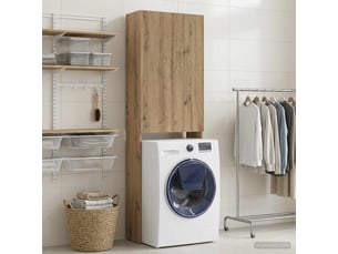 Armoire de toilette arnhem chêne artisanal 66x25.5x190 cm