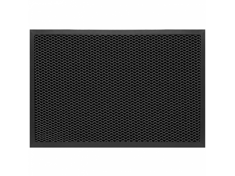  Paillasson d'entrée extérieur noir 43x76 cm, antidérapant et imperméable, idéal pour porte, jardin et terrasse PL-A-001045 - Conforama A