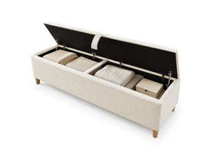 Lit avec rangement 160x200 cm <strong>MIVRAY </strong>  <strong></strong> coloris bicolore