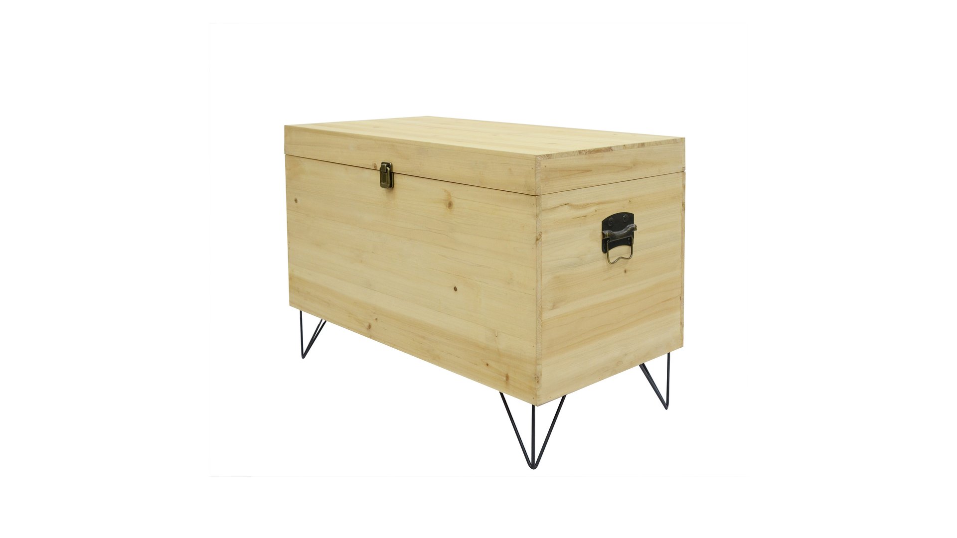 COFFRE 80X40X52 CM COSTA RICA GM naturel Conforama