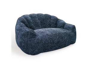 Fauteuil fixe MAISONORA  Tissu bleu