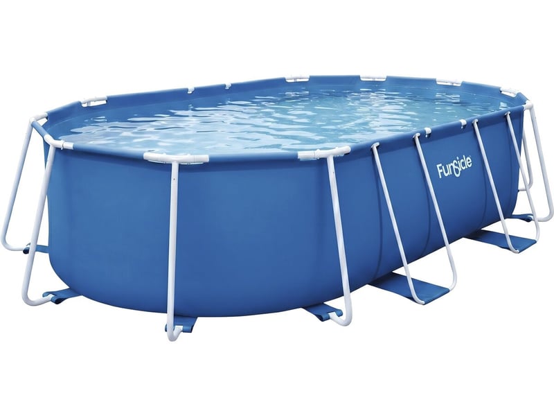Piscine tubulaire ovale tina - 4,88 x 3,05 x 1,07 m - Conforama A