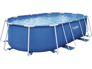 Piscine tubulaire ovale tina - 4,88 x 3,05 x 1,07 m