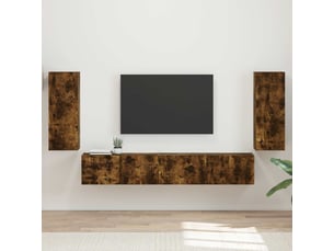 Meuble tv coloris marron 98 cm <strong></strong>  <strong></strong>
