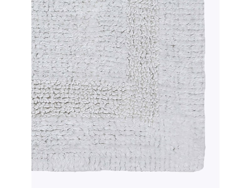 Homescapes tapis de bain long en coton, 40 x 100 cm – blanc BT1562E - Conforama C