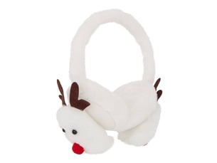 Cache-oreilles de noël motif renne