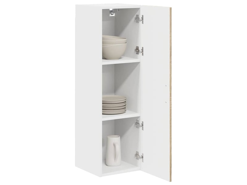  Meuble mural de cuisine | armoire de cuisine chêne sonoma 30x31x100cm  - Conforama C