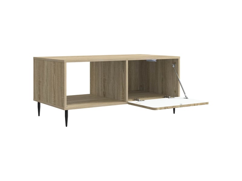  Table basse - table de salon - table à thé chêne sonoma 90 x 50 x 40 cm bois d'ingénierie  - Conforama D
