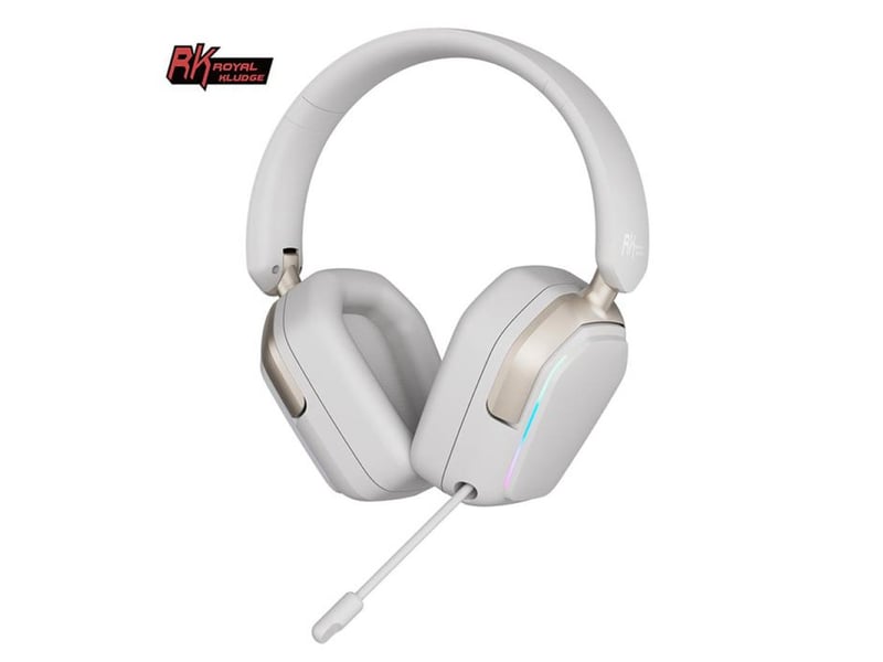  Casque gamer sans fil tri-mode 2.4g bluetooth usb 40 mm blancgris 321202_AACMC88221_6_DROPFR - Conforama A
