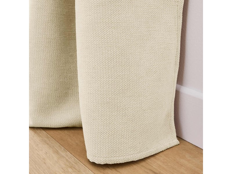  Rideau tamisant à œillets en velours chenille 140x260 cm  - Conforama C