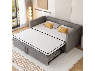 Matelas 90x200 cm VIVRYN Ressorts soutien Ferme épaisseur 10 cm