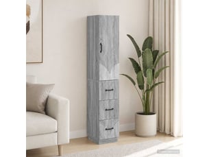 Armoire <strong></strong> <strong></strong> coloris gris largeur 33 cm