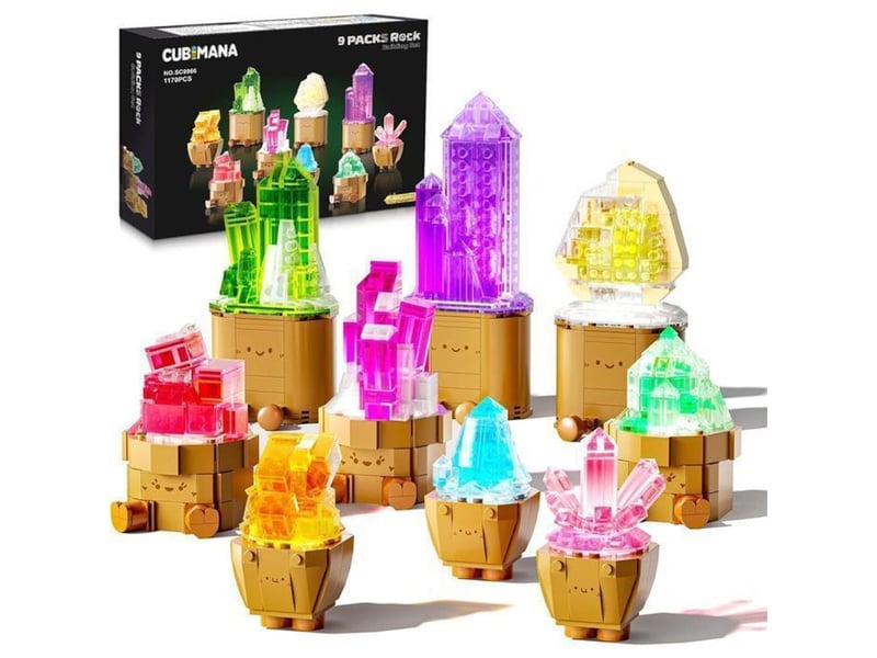 Kit construction led cubimana botanique crystal garden 1170 pieces 151498_AABPQ22811_6_DROPFR - Conforama A