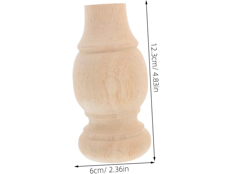  4pièces lot de ronds bois massif de meubles bois non fini pour table basse coiffeuse et autres  - Conforama B