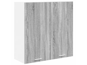 Meuble de rangement, armoire suspendue gris sonoma 80x31x80cm bois d'ingénierie shl1210