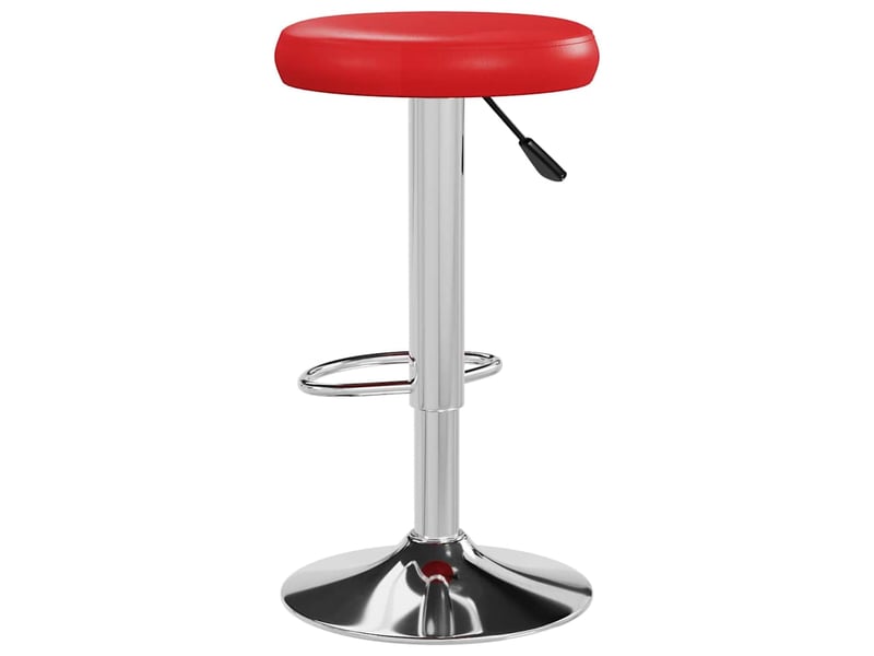  Lot de 2 tabouret de bar, chaise de bar rouge similicuir shl39298  - Conforama E