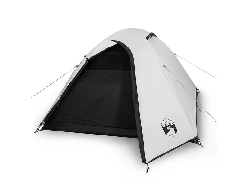  Tente de camping, tente à dôme 3 personnes tissu occultant imperméable shl14304  - Conforama A
