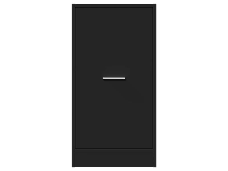  Meuble de rangement, armoire d'apothicaire noir 40x41x77,5 cm bois d'ingénierie  - Conforama E