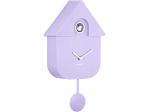 Horloge murale moderne cuckoo violet clair