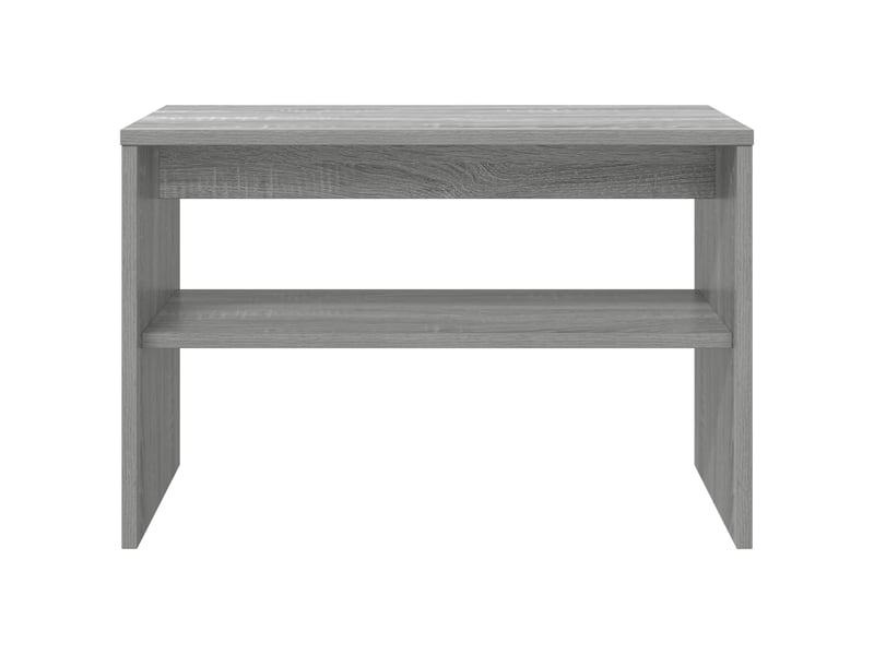  Meuble tv - banc tv - meuble de rangement 60 x 35 x 40 cm gris sonoma bois d'ingénierie  - Conforama E