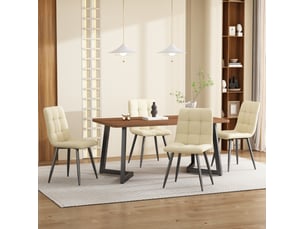 Ensemble table rectangulaire  4 chaise(s)  <strong>MODENUIT </strong> <strong></strong> 