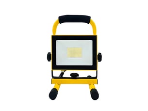 Projecteur led portable fabrilamp coyote 100 w 8000 lm 6500 k noirjaune ip65 28,5 x 23,5 x 16 cm