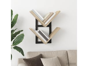 Étagère flottante, étagère murale chêne sonoma 43 x 15 x 47 cm cf42299