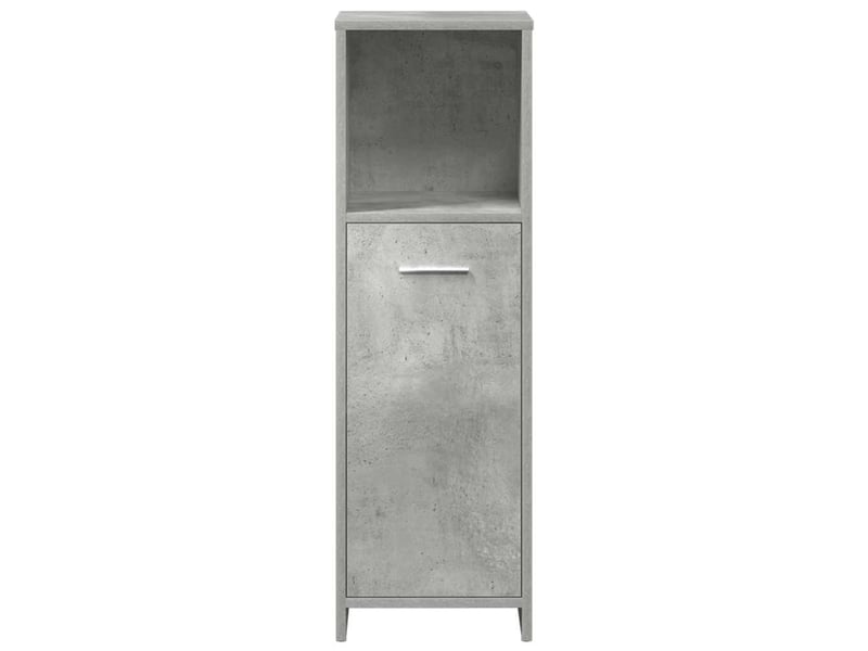  Ensemble de meubles de salle de bain 3 pcs gris béton cf63782  - Conforama E
