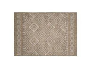Tapis tissé plat yucatan 120x170cm naturel
