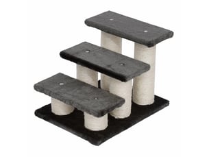 Pouf / repose pied VIVRYN  gris