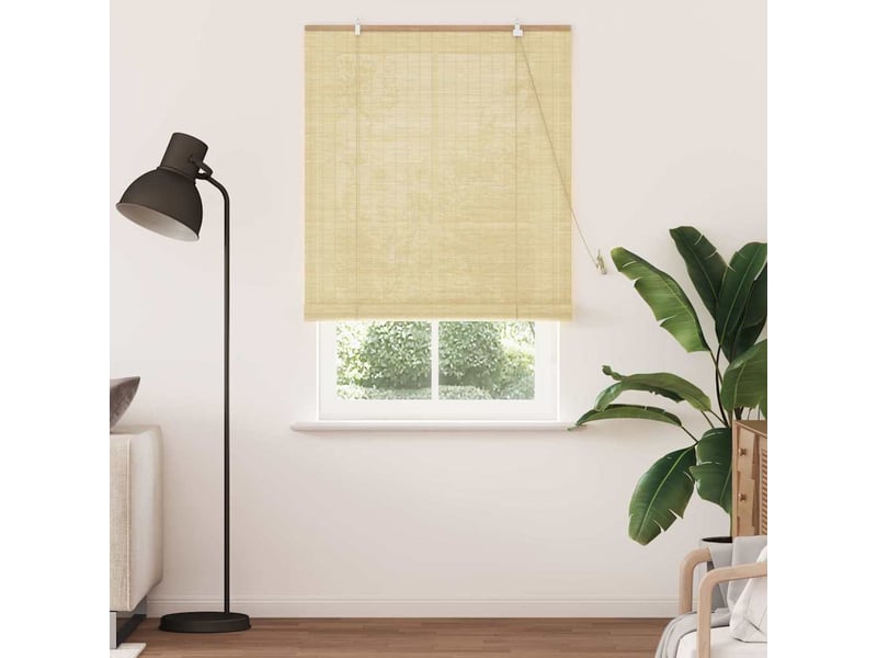  Store enrouleur, store à rouleau nature 110 x 220 cm bambou cf45345  - Conforama C