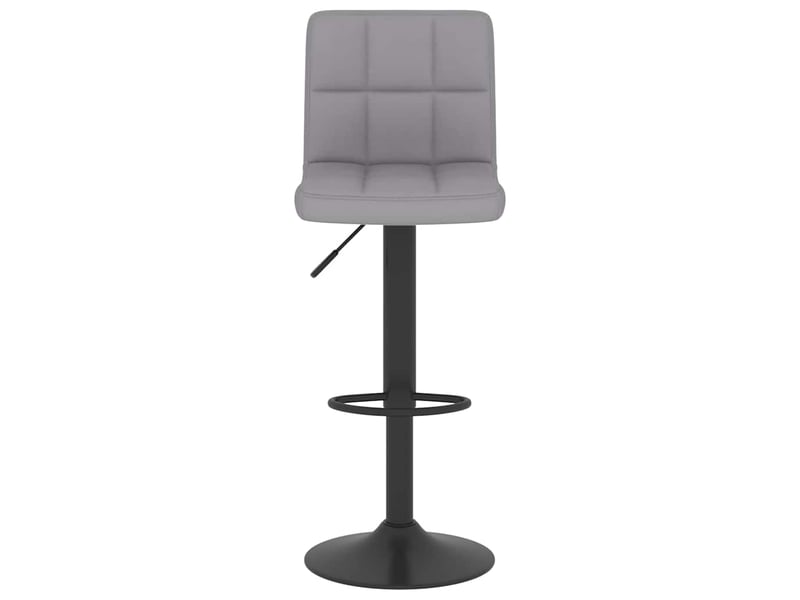  Lot de 2 tabouret de bar, chaise de bar gris clair tissu shl90208  - Conforama D