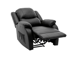 Fauteuil relax manuel MEULVA Simili noir