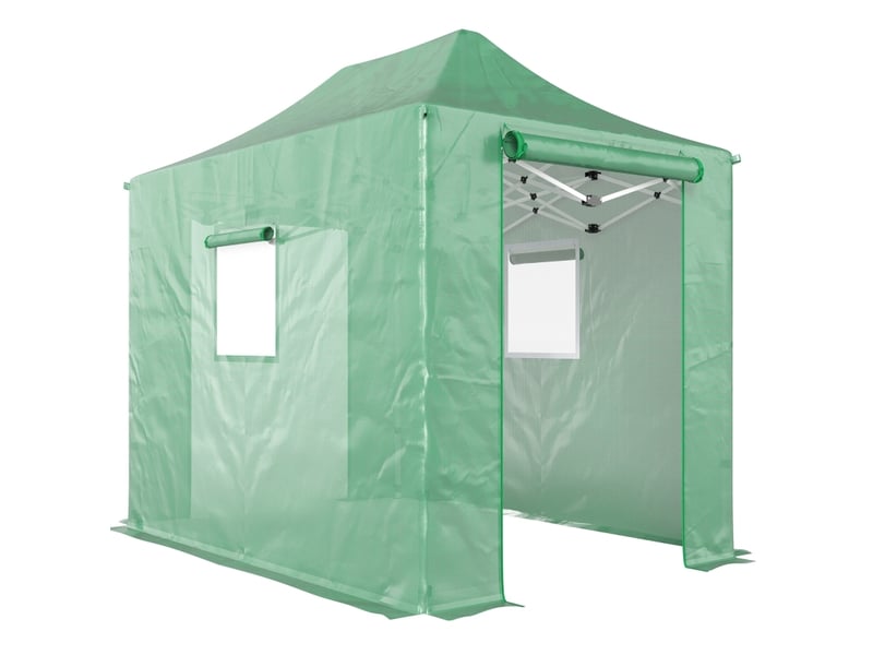  Serre de jardin 295x200x270 cm pliable verte  - Conforama A
