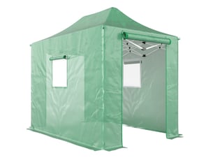Serre de jardin 295x200x270 cm pliable verte