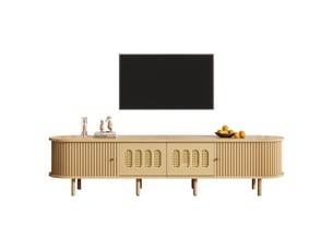 Meuble tv coloris bois clair 180 cm <strong></strong> <strong></strong>