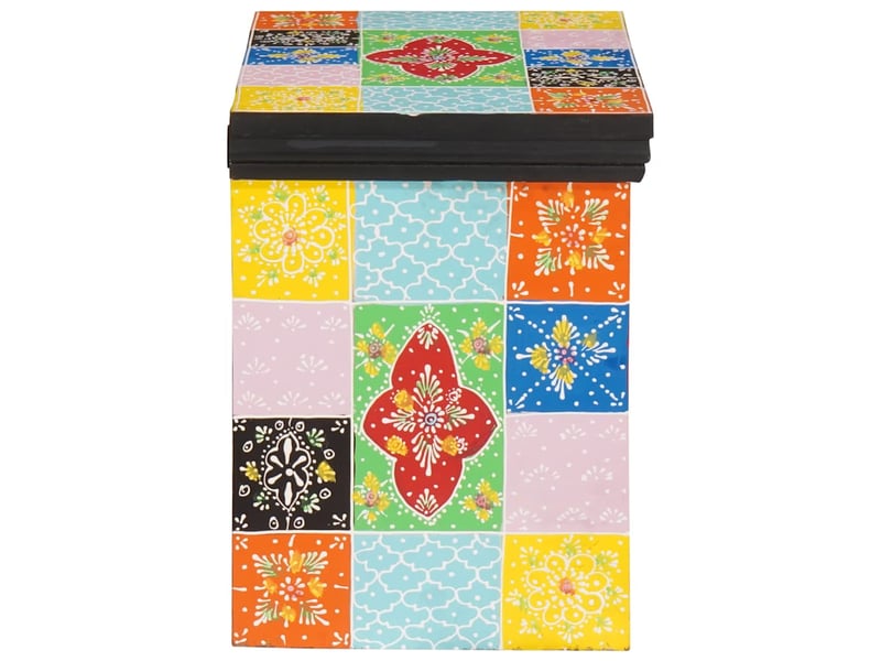 Table de chevet avec tiroir 2 pièces multicolore 40 x 30 x 40 cm - Conforama D
