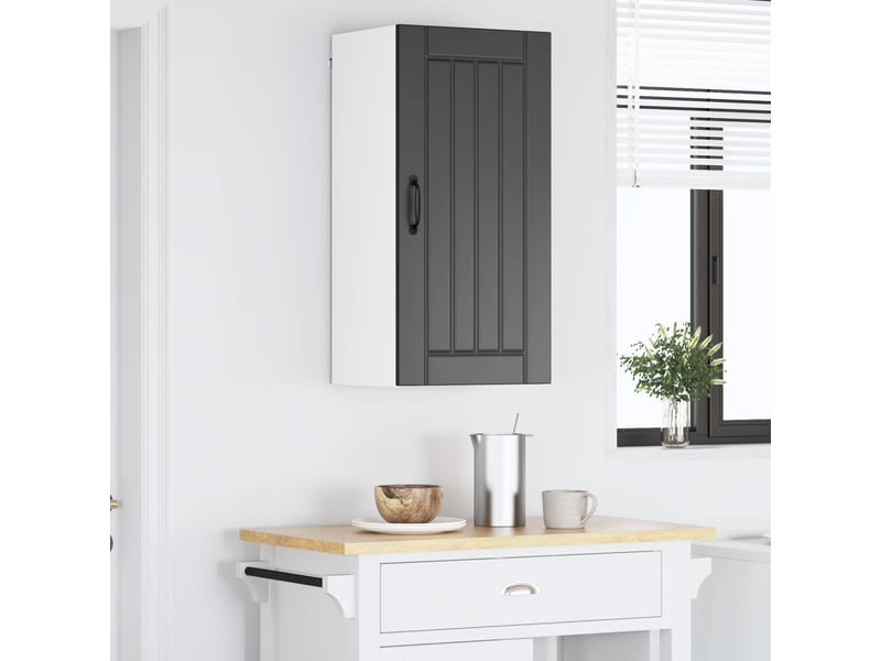  Meuble mural de cuisine, armoire de cuisine noir 40x31x80cm bois d'ingénierie shl6189  - Conforama D