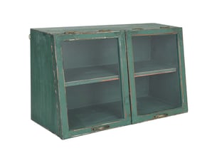 Armoire WANDERLUST DECO coloris vert largeur 60 cm