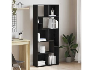 Bibliotheque coloris  noir  <strong></strong> <strong></strong> - 67 cm x 161 cm