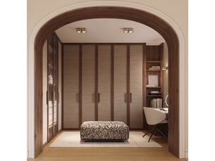 Plafonnier ovio 2 taupe gx53 aluminium moderne 8x24.5x12cm