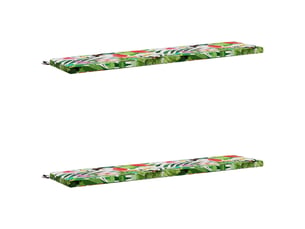 Lot de 2 coussins de banc, coussins d'assise soest 100 % polyester cf56927