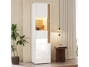 Vitrine coloris bicolore <strong></strong> <strong></strong> - 50 cmx179 cm