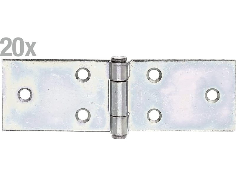 Boulon en acier inoxydable à tête plate vyris 32 x 101 mm 20 unités. Surface : galvanisé jaune. - Conforama B