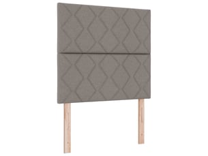 Tete de lit A poser largeur 100 cm taupe