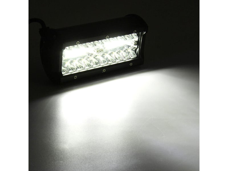  Barre lumineuse led pour voiture, 2 phares de conduite tout-terrain 120 w, phares antibrouillard 6500 k, étanche ip67  - Conforama D
