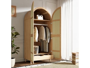 Armoire 1 tiroir(s) <strong></strong> <strong>OMNIGLINT TRADING LTD</strong> coloris naturel largeur 50 cm