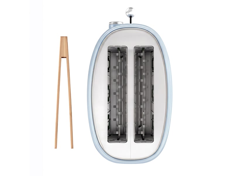  Sweiss grs6 - grille pain vintage bleu  - Conforama E