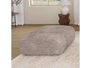 Pouf / repose pied <strong>MOBILIER DECO</strong> <strong></strong> taupe