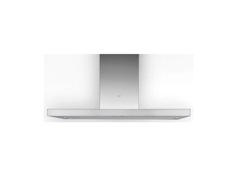 Novy - hotte décorative murale 120cm 1080 m³h inox 7665 - flat'line 7665 - Conforama A